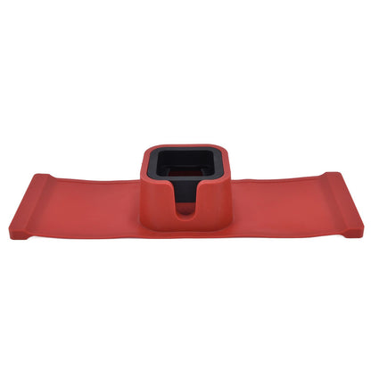 Couch Cup Holder Spill Proof Ergonomic Sofa Drink Holder Tray with Adjustable Stand and Adhesive Base