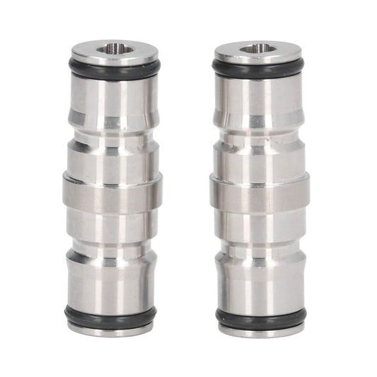 2 Pcs Homebrew Beer Keg Ball Lock Post Connector Stainless Steel Durable Quick Ball Lock Connector