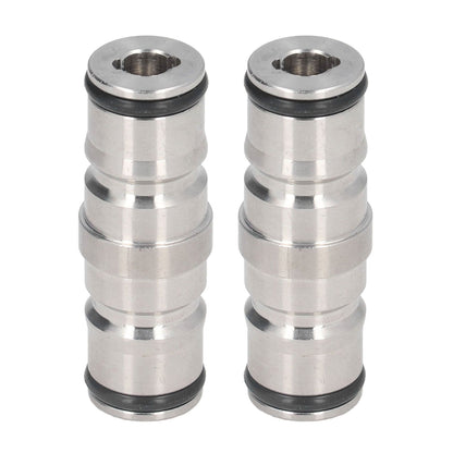 2 Pcs Homebrew Beer Keg Ball Lock Post Connector Stainless Steel Durable Quick Ball Lock Connector