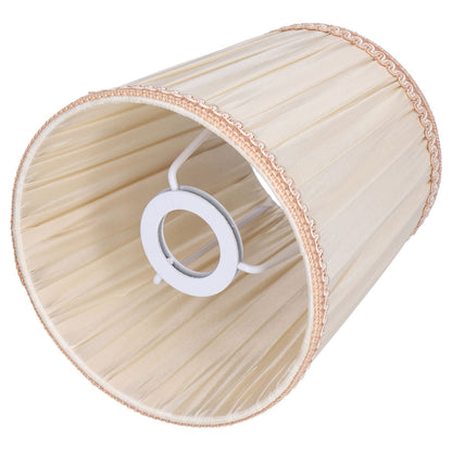 Cloth Lampshade Meson Installation Modern Simple Style for Candle Table Lamps Crystal Chandelier E14