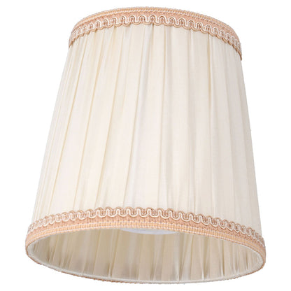 Cloth Lampshade Meson Installation Modern Simple Style for Candle Table Lamps Crystal Chandelier E14