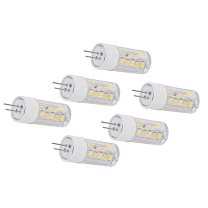 6PCS G4 Light Bulb 3 Light Color 220V Small Ceiling Lamp Bulb Wall Lamp Bulb for Home OfficeG4 3W 32LED