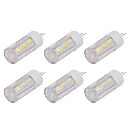 6PCS G4 Light Bulb 3 Light Color 220V Small Ceiling Lamp Bulb Wall Lamp Bulb for Home OfficeG4 3W 32LED