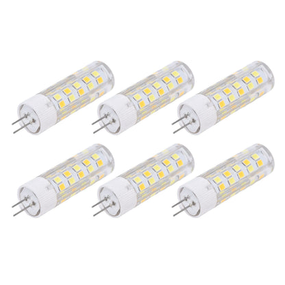 6PCS G4 Light Bulb 3 Light Color 220V Small Ceiling Lamp Bulb Wall Lamp Bulb for Home OfficeG4 7W 64LED