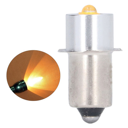 LED Flashlight Bulb LED High Brightness Emergency Work Light Flashlight Replacement Warm Light Bulb 4.5V