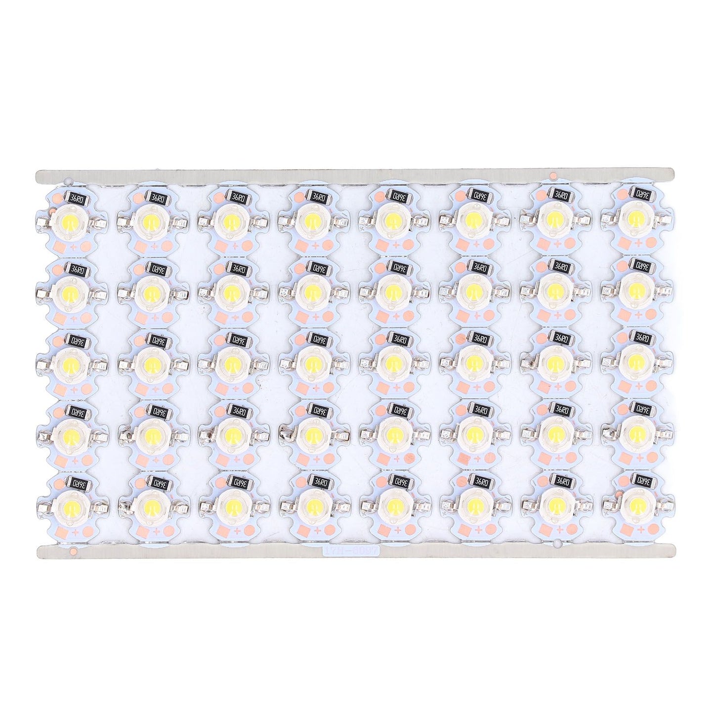 LED Chip Bulb High Brightness Energy Saving DIY Lamp Beads with Aluminum Plate for 1W 12V Headlights Cabinet LightsNatural Light