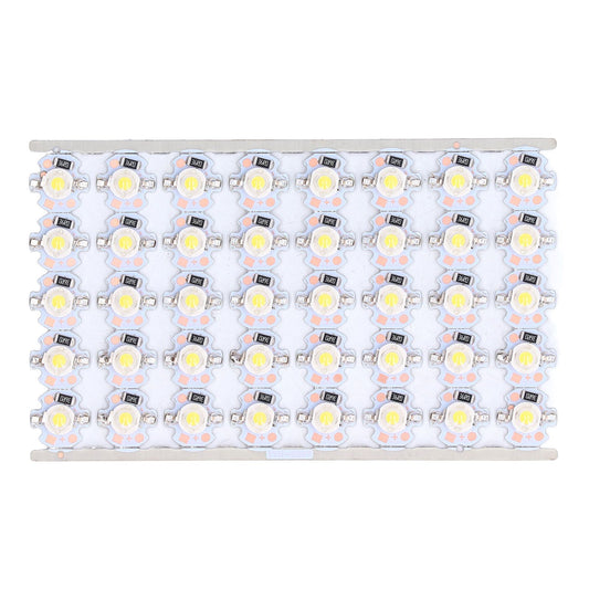 LED Chip Bulb High Brightness Energy Saving DIY Lamp Beads with Aluminum Plate for 1W 12V Headlights Cabinet LightsNatural Light