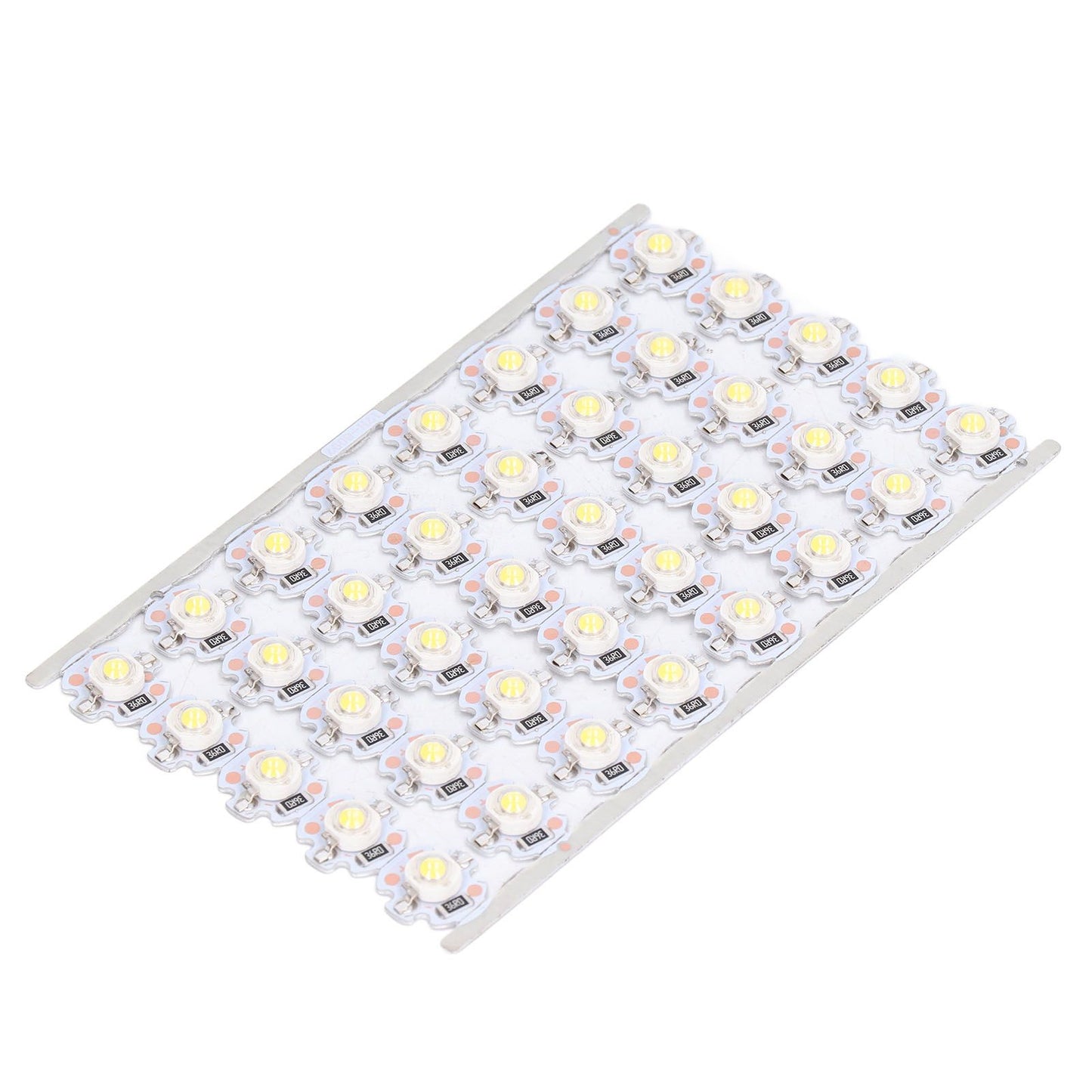 LED Chip Bulb High Brightness Energy Saving DIY Lamp Beads with Aluminum Plate for 1W 12V Headlights Cabinet LightsNatural Light