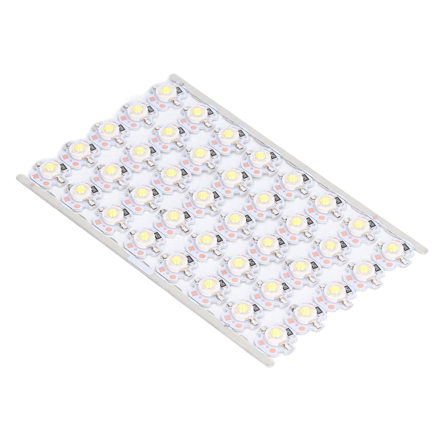 LED Chip Bulb High Brightness Energy Saving DIY Lamp Beads with Aluminum Plate for 1W 12V Headlights Cabinet LightsNatural Light