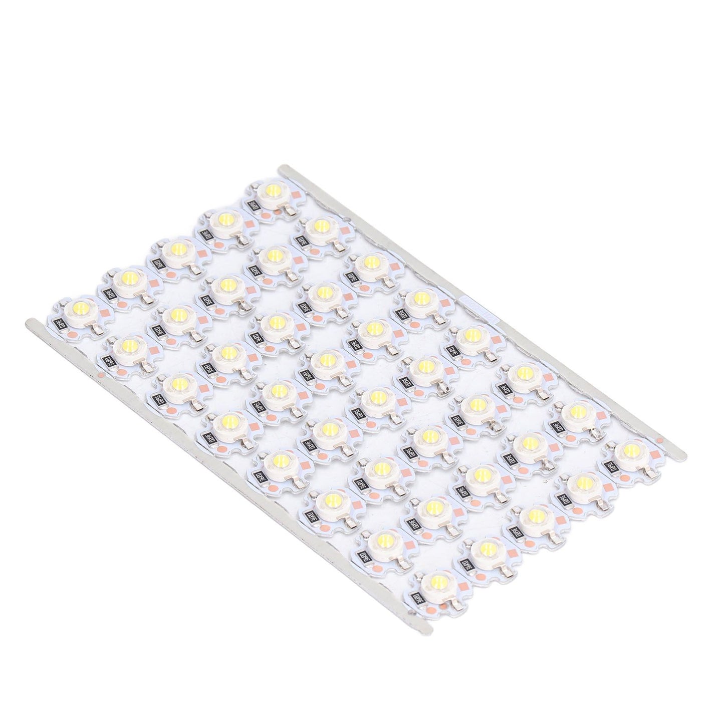 LED Chip Bulb High Brightness Energy Saving DIY Lamp Beads with Aluminum Plate for 1W 12V Headlights Cabinet LightsNatural Light