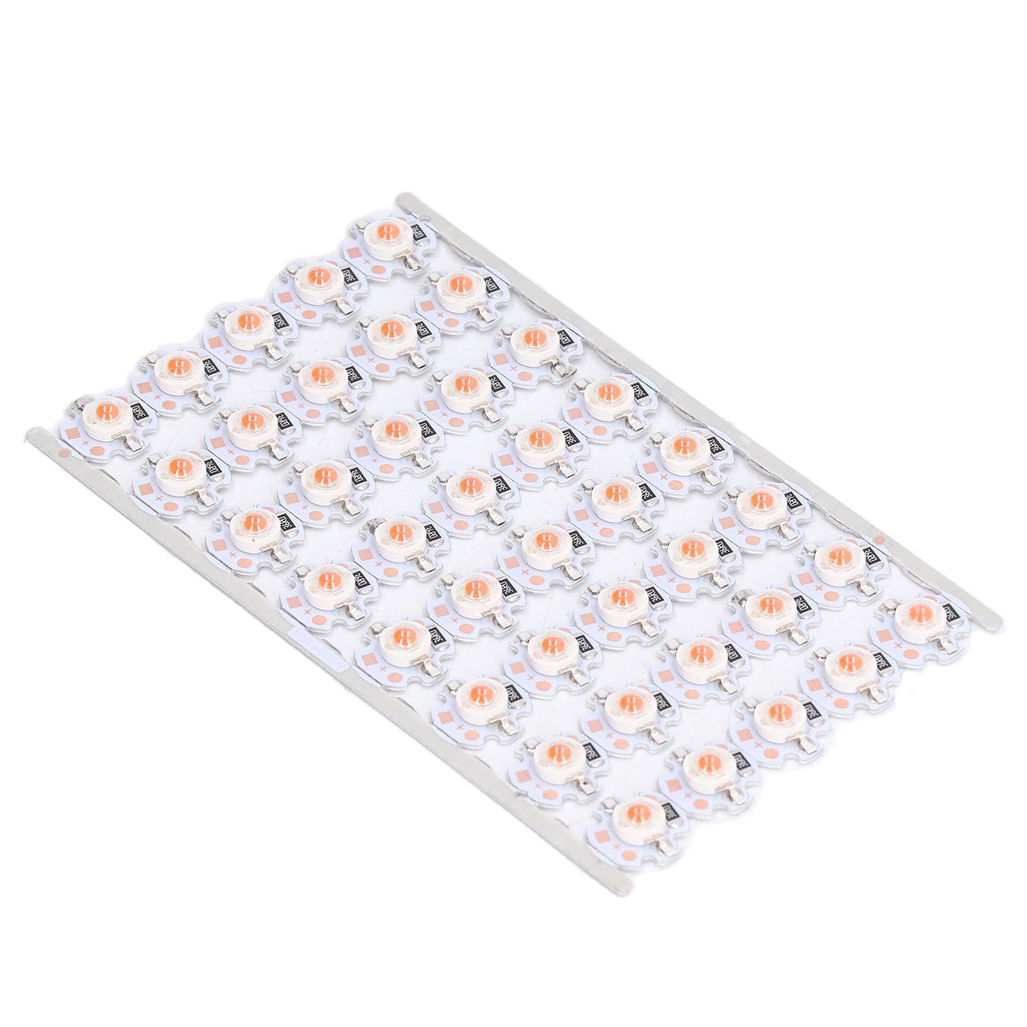 LED Chip Bulb High Brightness Energy Saving DIY Lamp Beads with Aluminum Plate for 1W 12V Headlights Cabinet LightsRed Light