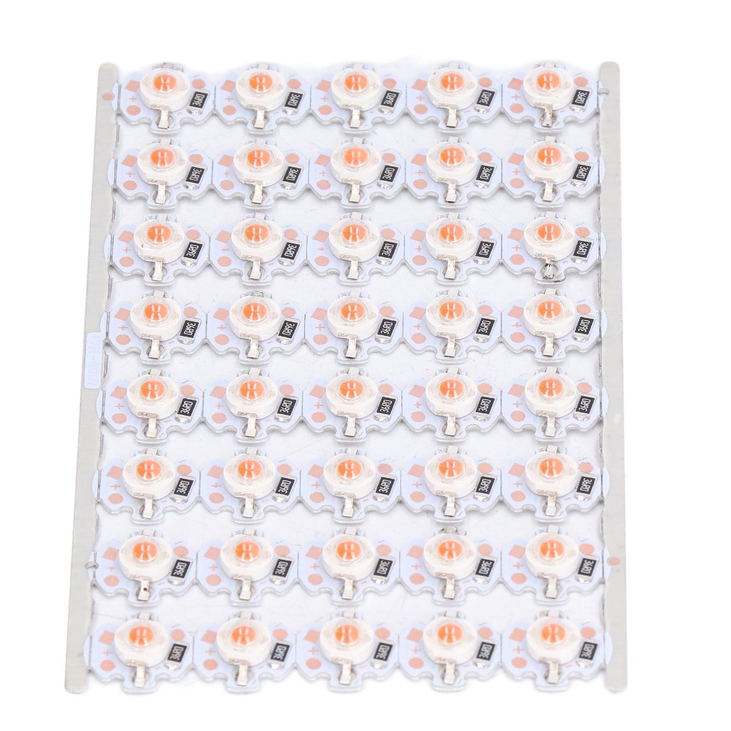 LED Chip Bulb High Brightness Energy Saving DIY Lamp Beads with Aluminum Plate for 1W 12V Headlights Cabinet LightsRed Light