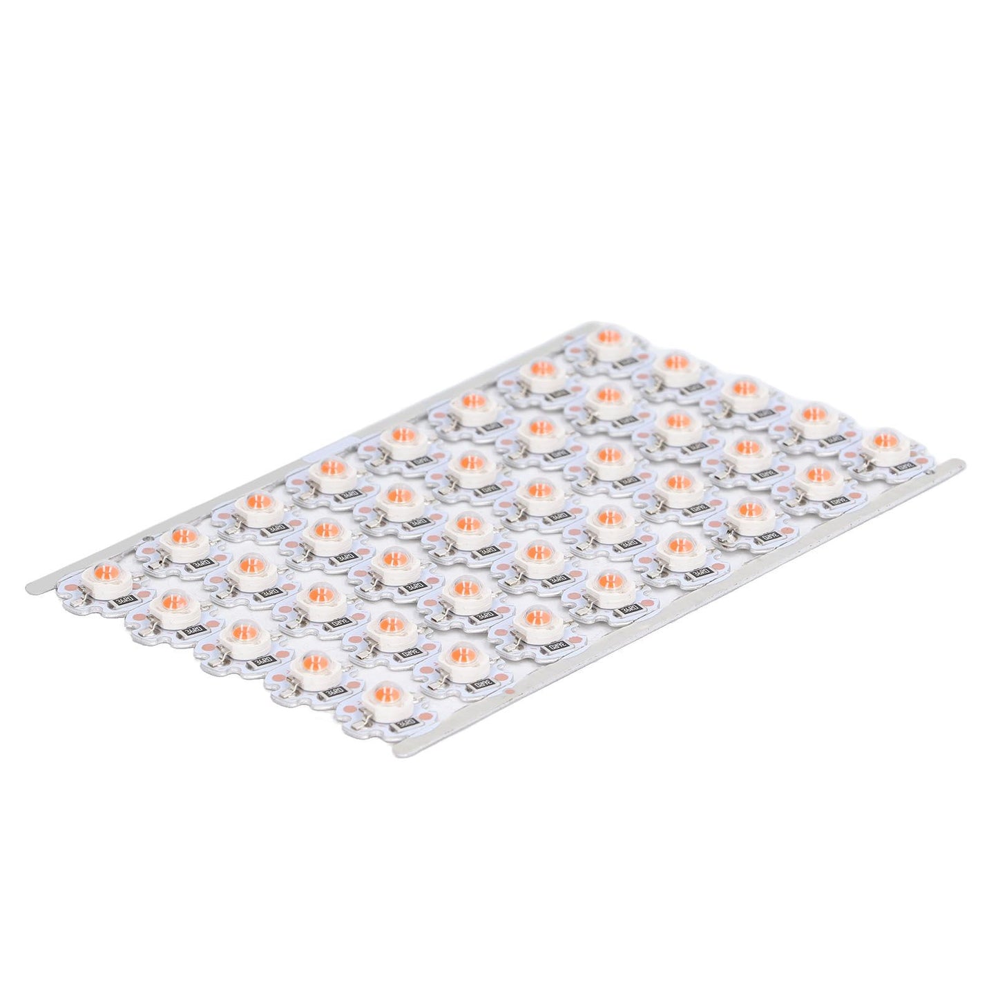 LED Chip Bulb High Brightness Energy Saving DIY Lamp Beads with Aluminum Plate for 1W 12V Headlights Cabinet LightsRed Light