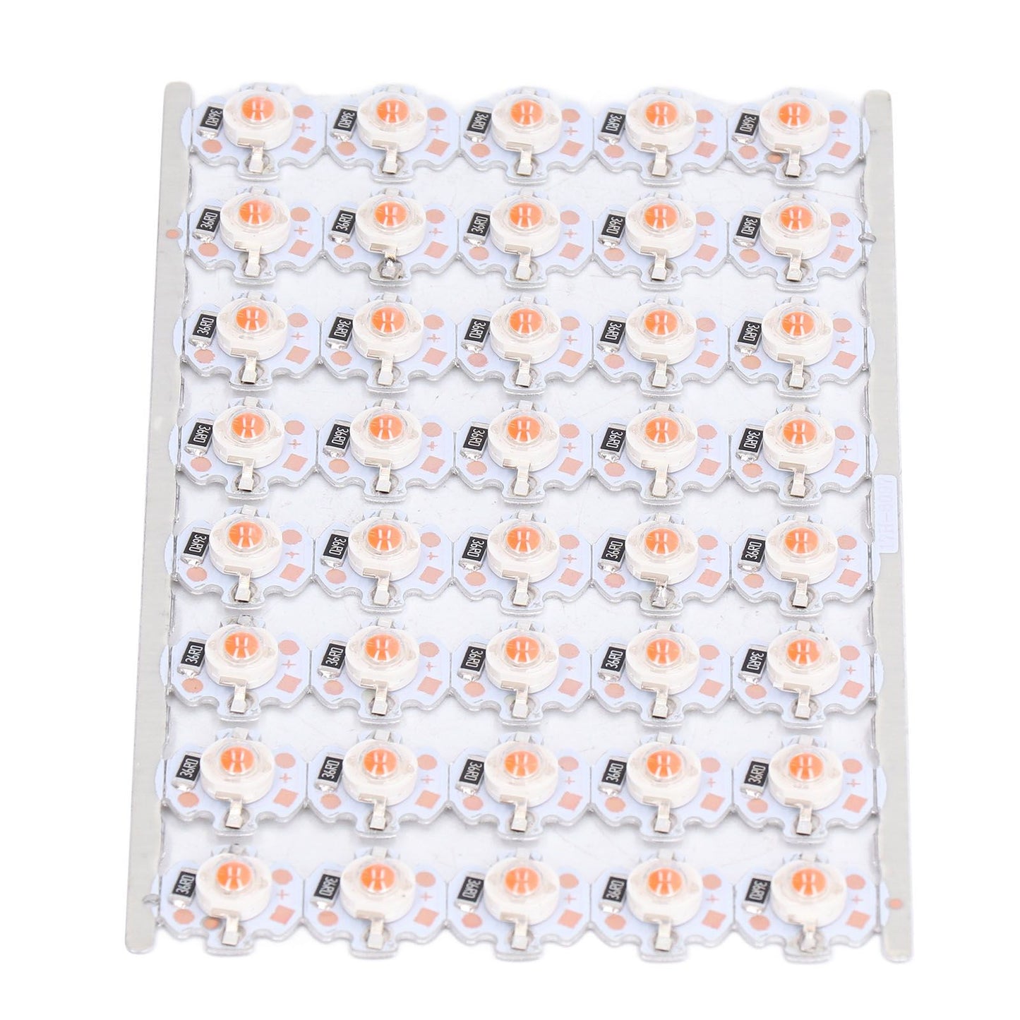 LED Chip Bulb High Brightness Energy Saving DIY Lamp Beads with Aluminum Plate for 1W 12V Headlights Cabinet LightsRed Light