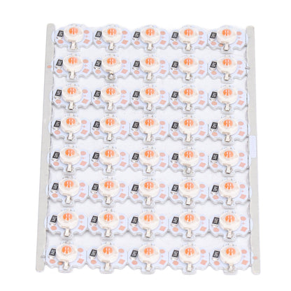 LED Chip Bulb High Brightness Energy Saving DIY Lamp Beads with Aluminum Plate for 1W 12V Headlights Cabinet LightsRed Light