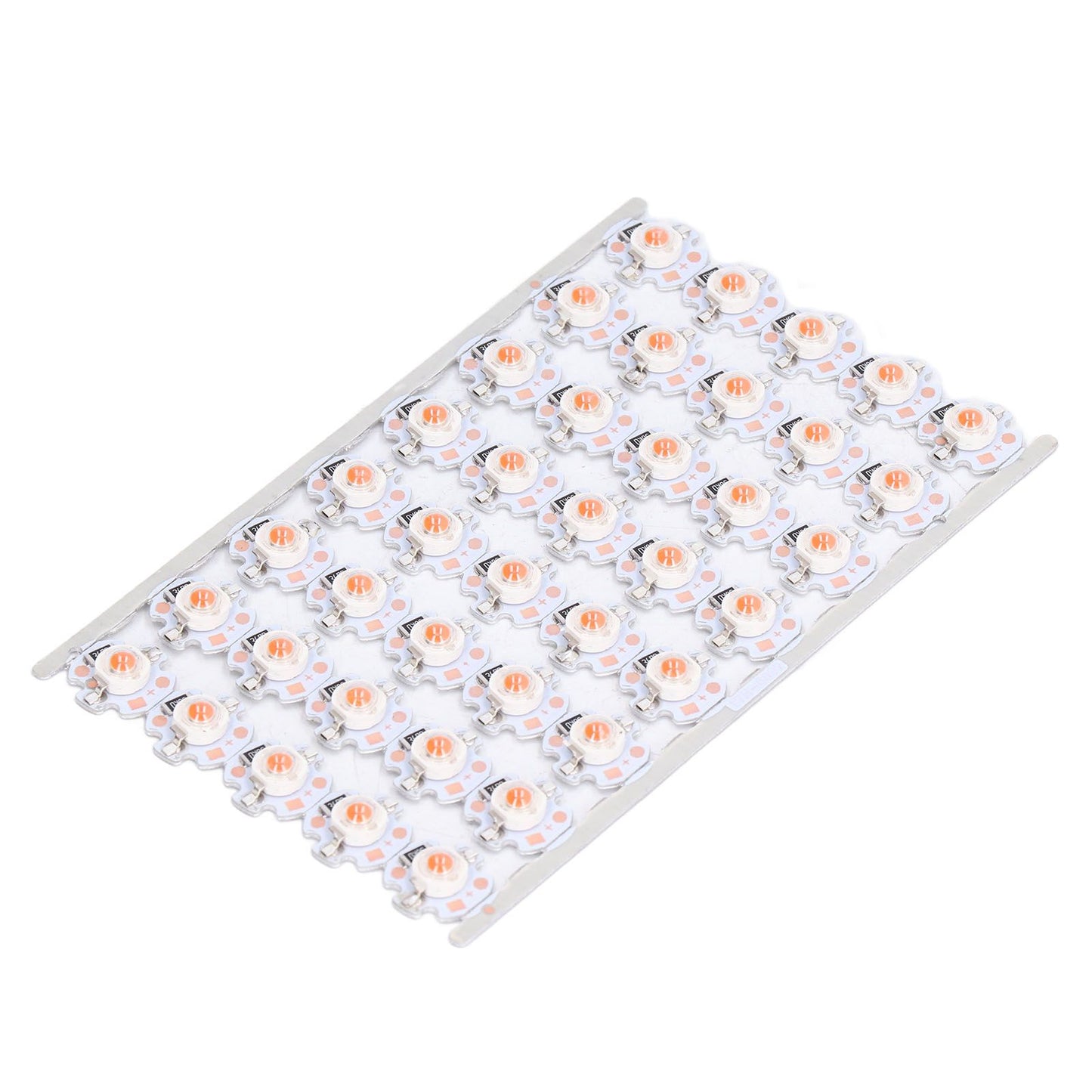 LED Chip Bulb High Brightness Energy Saving DIY Lamp Beads with Aluminum Plate for 1W 12V Headlights Cabinet LightsRed Light
