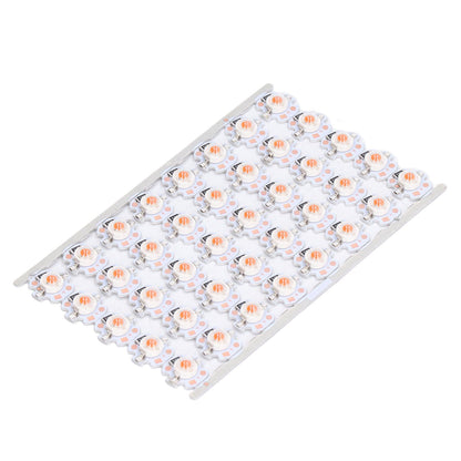 LED Chip Bulb High Brightness Energy Saving DIY Lamp Beads with Aluminum Plate for 1W 12V Headlights Cabinet LightsRed Light
