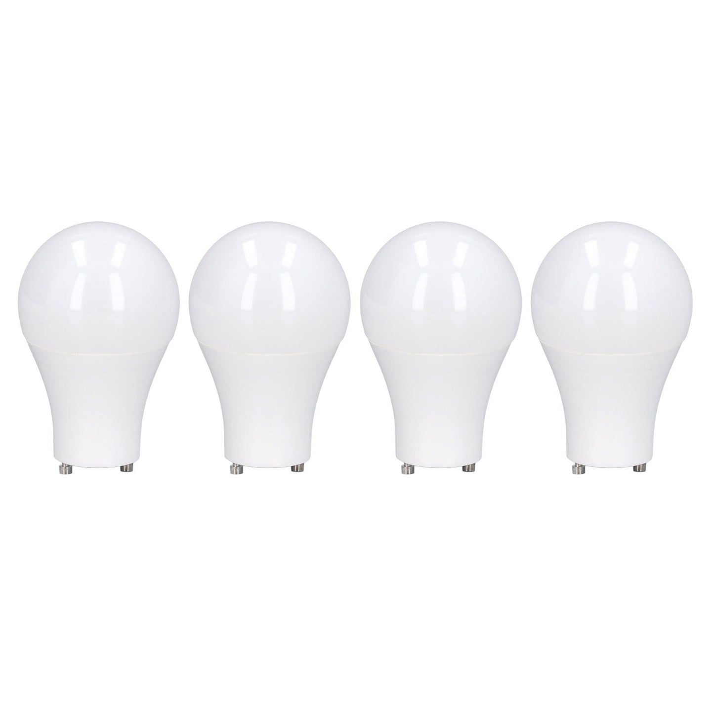 4PCS GU24 Light Bulb High Brightness Energy Saving LED A19 Light Bulb for Bedroom Office 120V5W Warm White 2700K