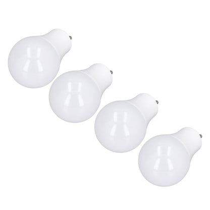 4PCS GU24 Light Bulb High Brightness Energy Saving LED A19 Light Bulb for Bedroom Office 120V5W Warm White 2700K