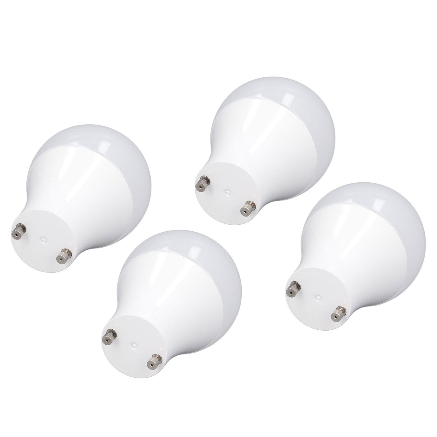 4PCS GU24 Light Bulb High Brightness Energy Saving LED A19 Light Bulb for Bedroom Office 120V5W Warm White 2700K