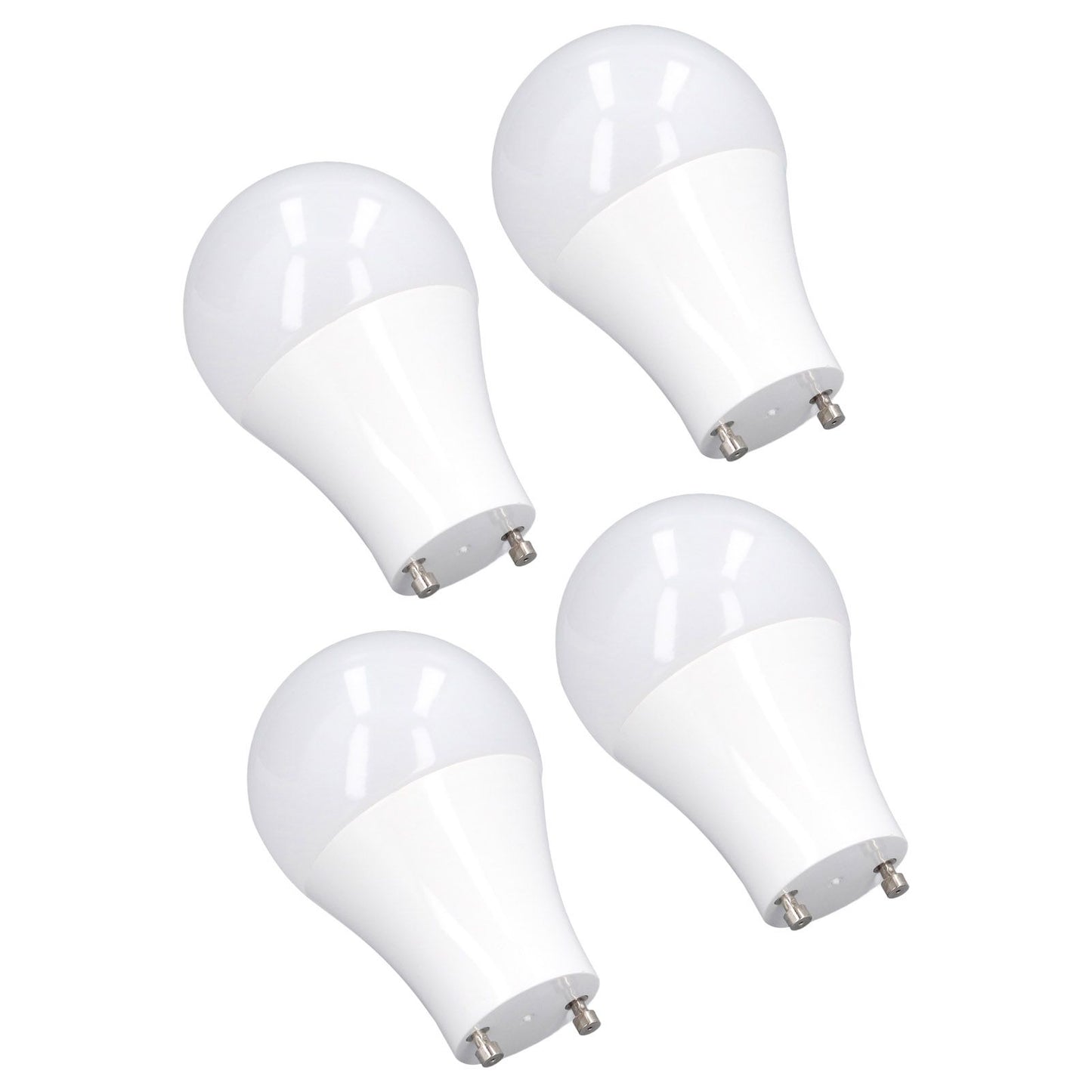 4PCS GU24 Light Bulb High Brightness Energy Saving LED A19 Light Bulb for Bedroom Office 120V5W Warm White 2700K