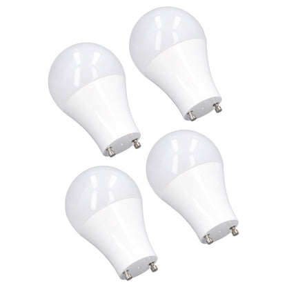 4PCS GU24 Light Bulb High Brightness Energy Saving LED A19 Light Bulb for Bedroom Office 120V5W Cold White 5000K