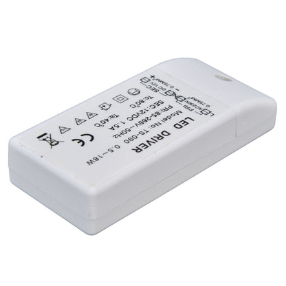 LED Transformer 18W 12VDC 1.5A Constant Current LED Driver for Cabinet Light DIY Lamp AC 85‑265V