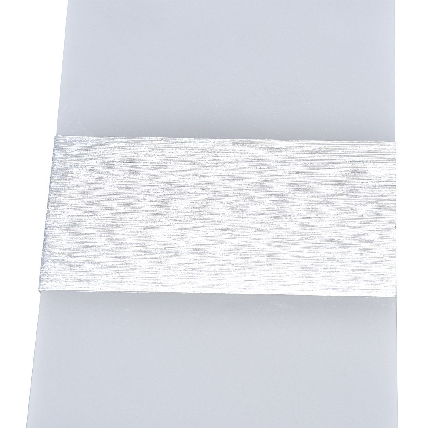 LED Wall Lamp 6W Acrylic Wall Light 360° Luminous High Brightness Preservative Up Down Lights for Bedroom Canteen 90‑265VSilver