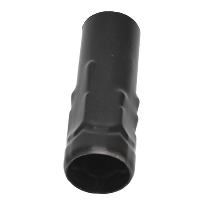 10Pcs E14 Metal Tube for Candle Lamp Holder Lamp Base Lighting Accessories 25x80mm Black