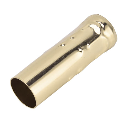 10Pcs E14 Metal Tube for Candle Lamp Holder Lamp Base Lighting Accessories 25x80mm Gold