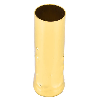 10Pcs E14 Metal Tube for Candle Lamp Holder Lamp Base Lighting Accessories 25x80mm Electrophoresis Gold