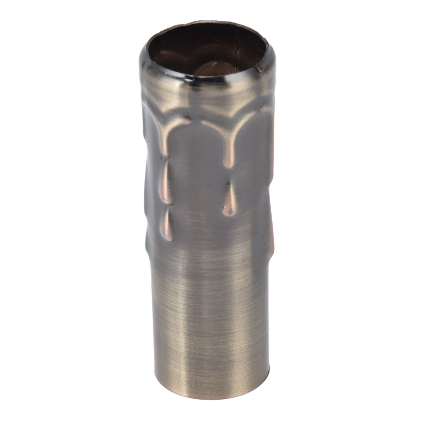 10Pcs E14 Metal Tube for Candle Lamp Holder Lamp Base Lighting Accessories 25x80mm Bronze