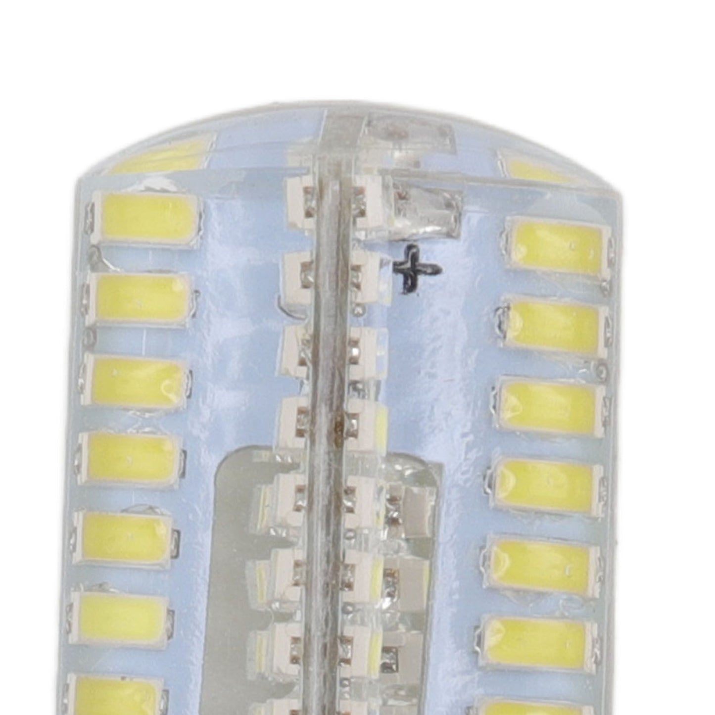 6Pcs GY6.35 LED Bulbs 5W AC 12V Warm White 2700 to 3000K White 6000 to 6500K 500LM 72LED Light Bulbs for Home Office Pure White