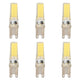 6pcs G9 LED Light Bulb COB Dimmable Professional G9 LED Bulb Replacement for Wall Lamps Table Lamps 220V White Light