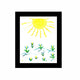 Children's Art Wooden Frame Photo Frame Decorative Photo Frame Kids Art Frames