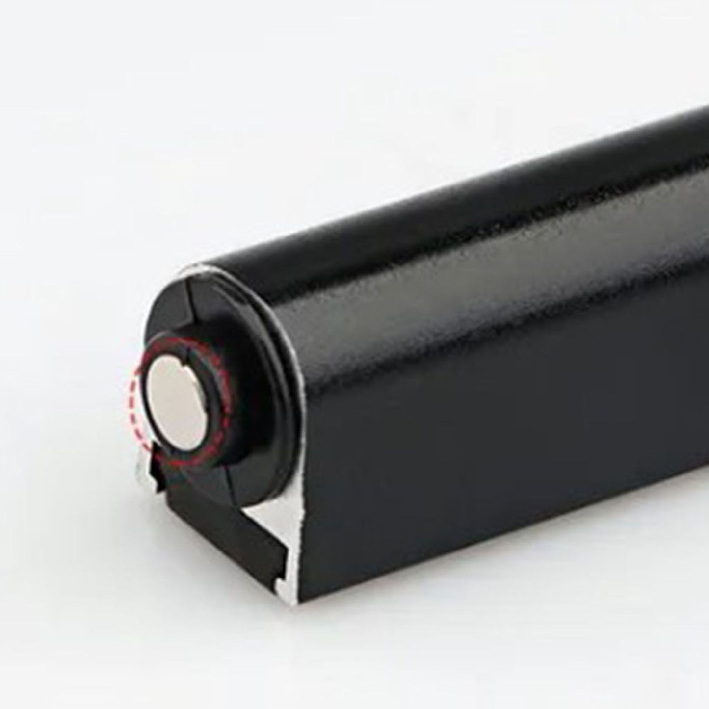 10 Pcs Cabinet Door Rebounder Handleless Black Aluminum Alloy Rebounding Magnetic Latch
