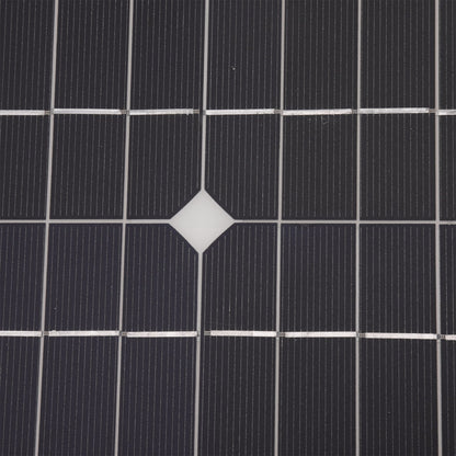 Solar Battery Panel 50W 4 Connectors Monocrystalline Silicon High Efficiency Portable Solar Charger Panel 18V Output