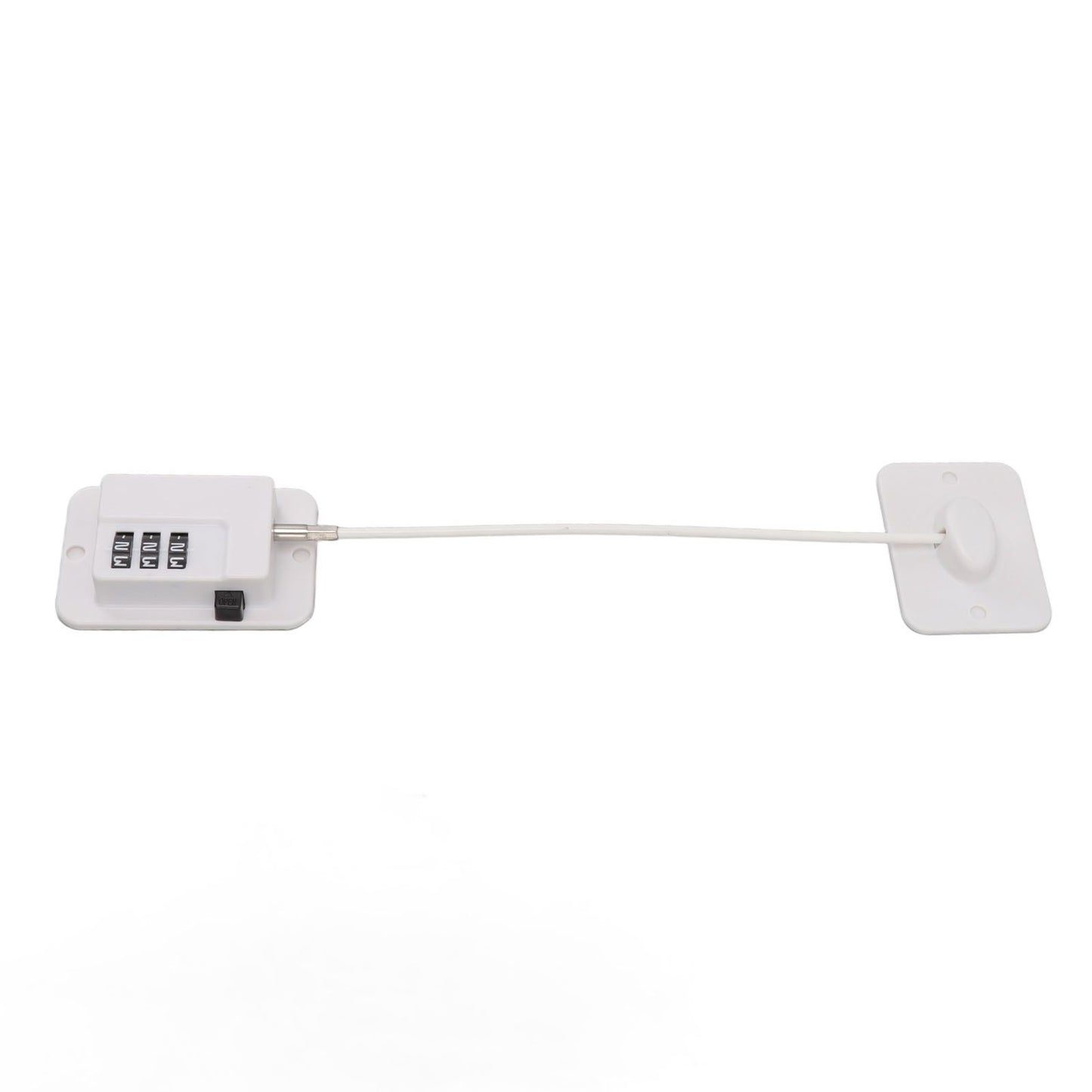 Window Cable Lock Password Unlocking Stable Childproofing Refrigerator Lock with Mounting Screws