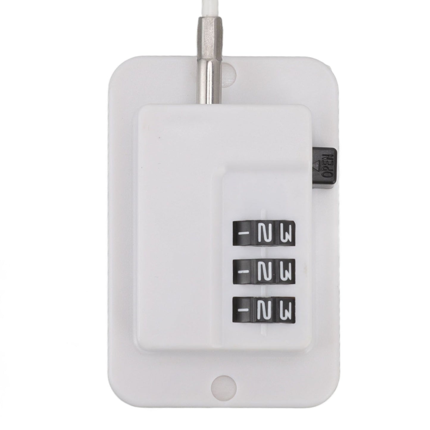 Window Cable Lock Password Unlocking Stable Childproofing Refrigerator Lock with Mounting Screws