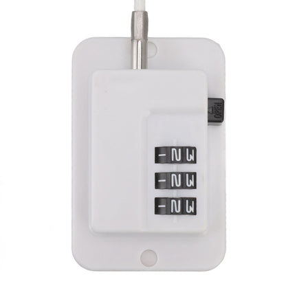 Window Cable Lock Password Unlocking Stable Childproofing Refrigerator Lock with Mounting Screws