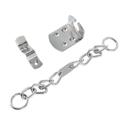 Door Chain Lock Stainless Steel Chain Door Guard Anti Theft Security Door Chain Lock for Hotel Apartment