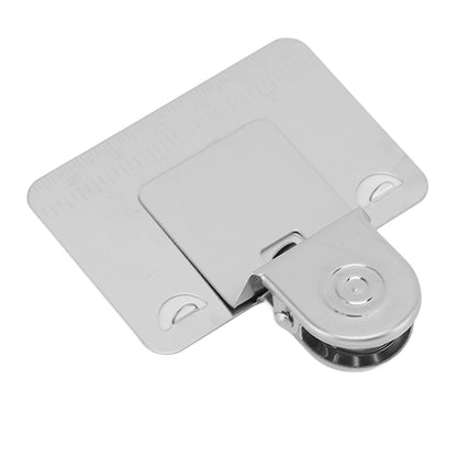 Measuring Tape Clip Stainless Steel Woodworking Convenient Measure Precise Locate Tool for Measurement Tools