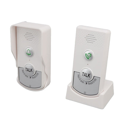 Voice Intercom Doorbell 3280.8ft Wireless Distance USB Charging Wireless Call Doorbell for Household