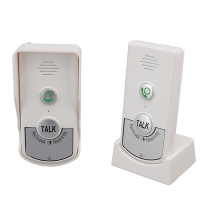 Voice Intercom Doorbell 3280.8ft Wireless Distance USB Charging Wireless Call Doorbell for Household