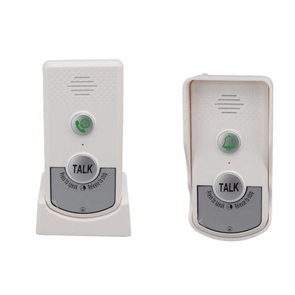 Voice Intercom Doorbell 3280.8ft Wireless Distance USB Charging Wireless Call Doorbell for Household