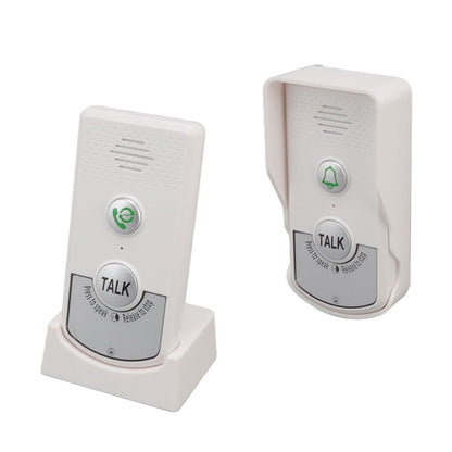Voice Intercom Doorbell 3280.8ft Wireless Distance USB Charging Wireless Call Doorbell for Household