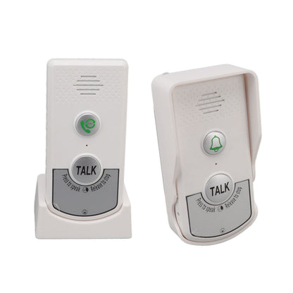 Voice Intercom Doorbell 3280.8ft Wireless Distance USB Charging Wireless Call Doorbell for Household