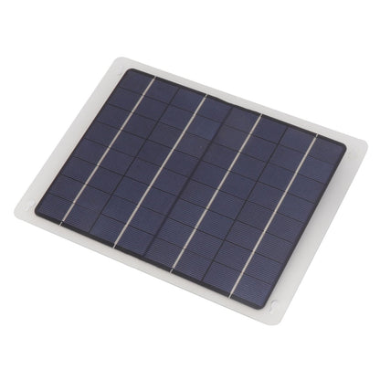 10W Solar Panel Charger Monocrystalline 18V 50A Dual USB with MPPT Controller Solar Panel Kit for Outdoor Car