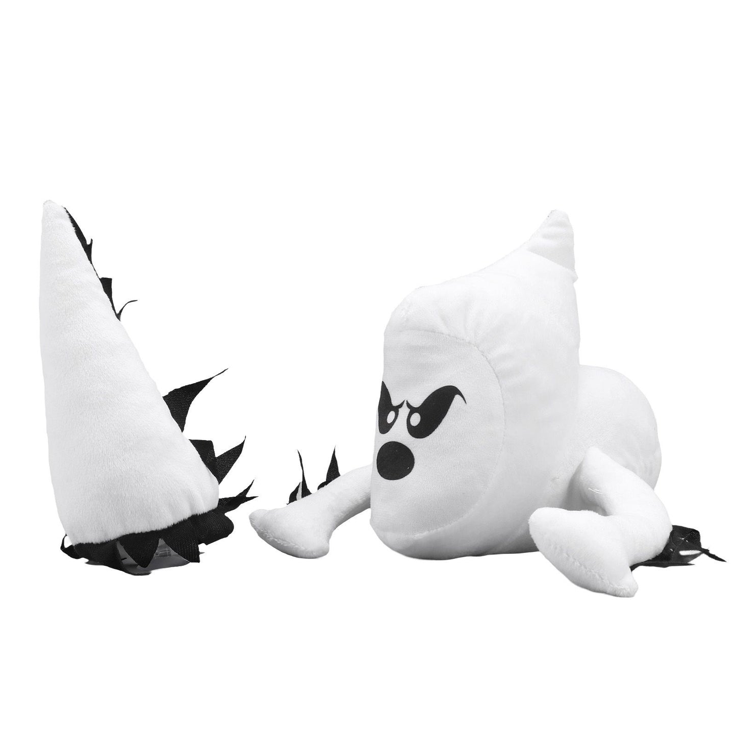 Angry Ghost Plush Toys Crashing Ghosts Halloween Broken Window Ghost for Indoor Outdoor Party Decoration
