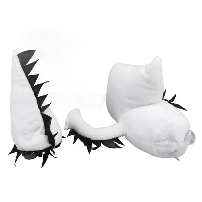 Angry Ghost Plush Toys Crashing Ghosts Halloween Broken Window Ghost for Indoor Outdoor Party Decoration